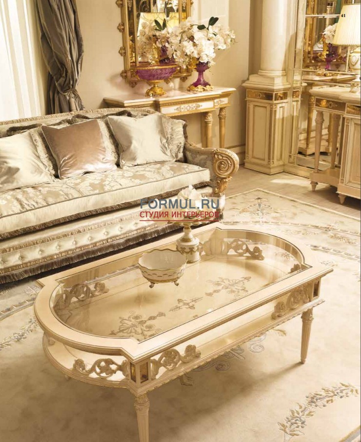 Диван и кресло Belcor Granducale